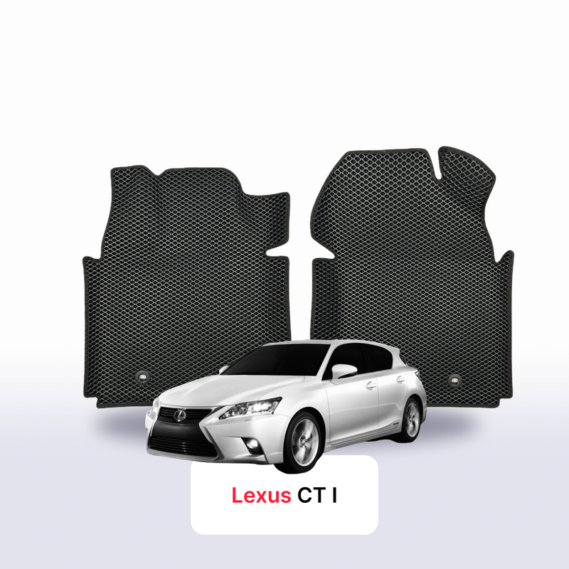 Car mats EVA for Lexus CT 200H 1 gen 2010-2023 year HATCHBACK 5 door