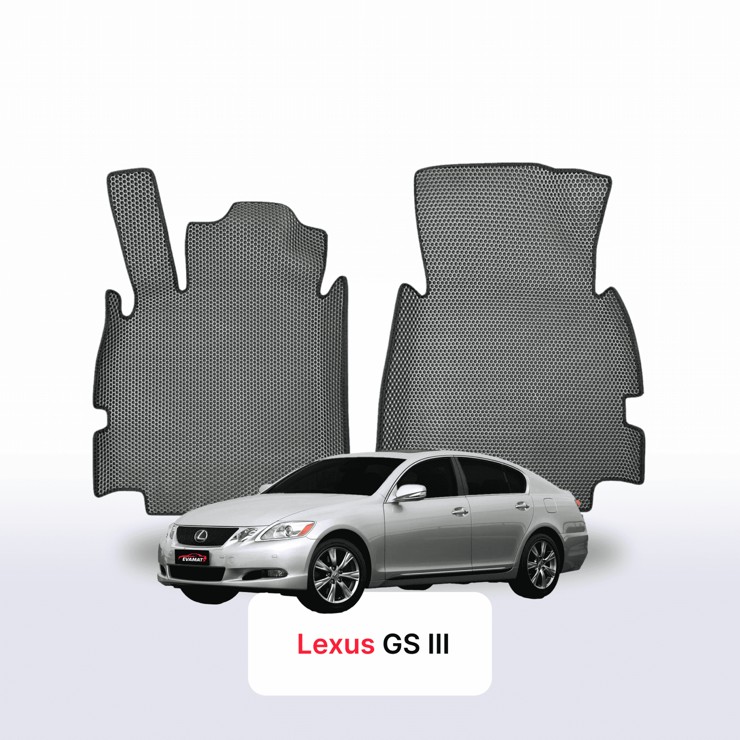 Car mats EVA for Lexus GS 3 gen 2004-2012 year SEDAN