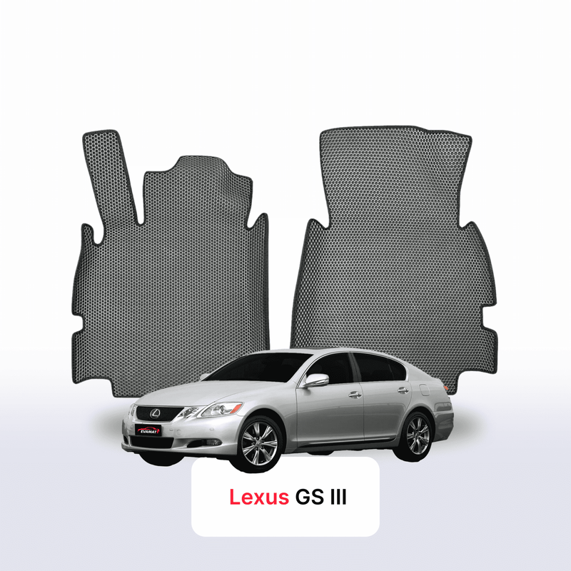 Car mats EVA for Lexus GS 3 gen 2004-2012 year SEDAN