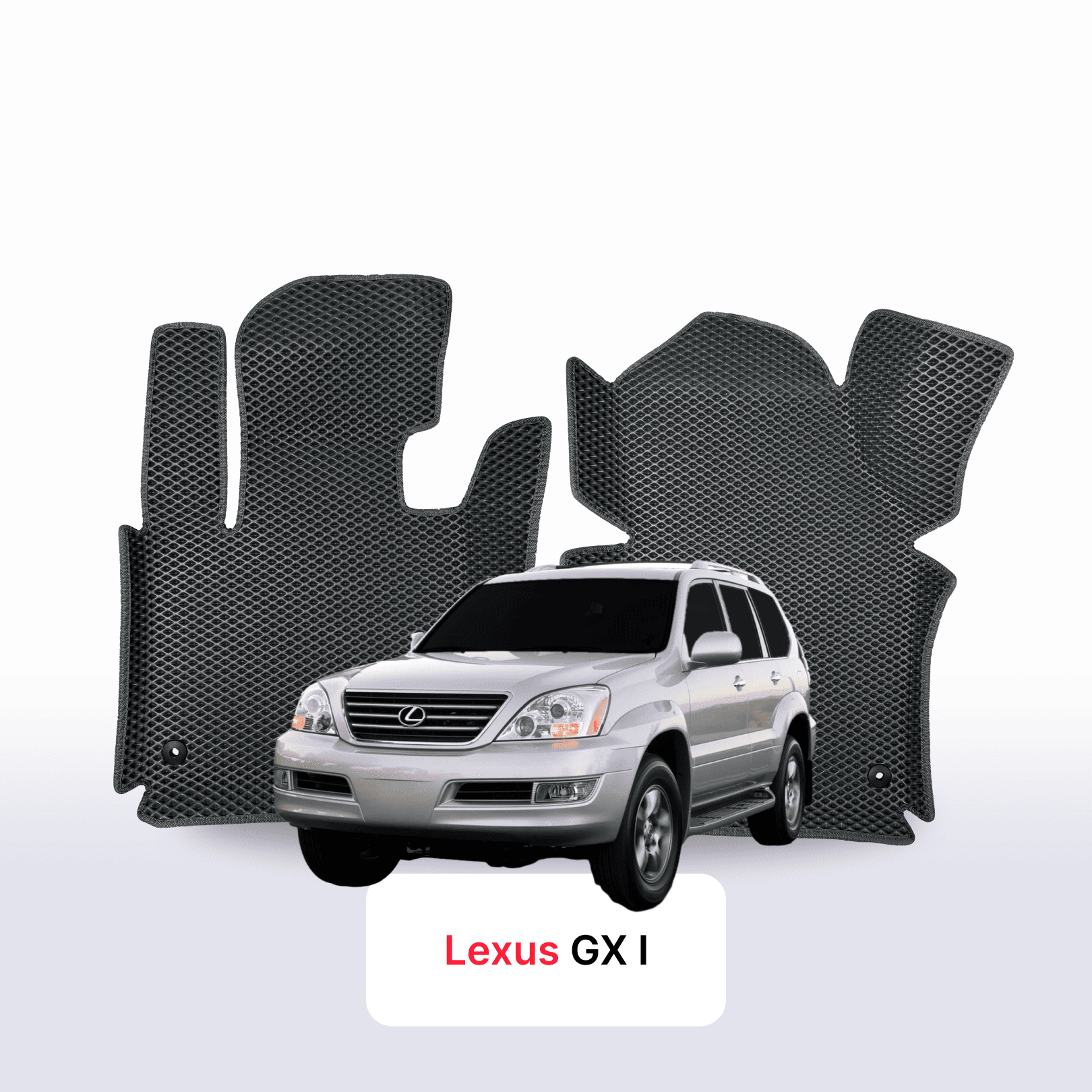 Car mats EVA for Lexus GX 470 1 gen 2002-2009 year SUV