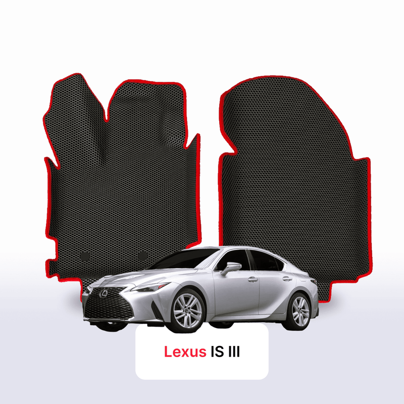 Car mats EVA for Lexus IS 3 gen 2013-2027 year SEDAN