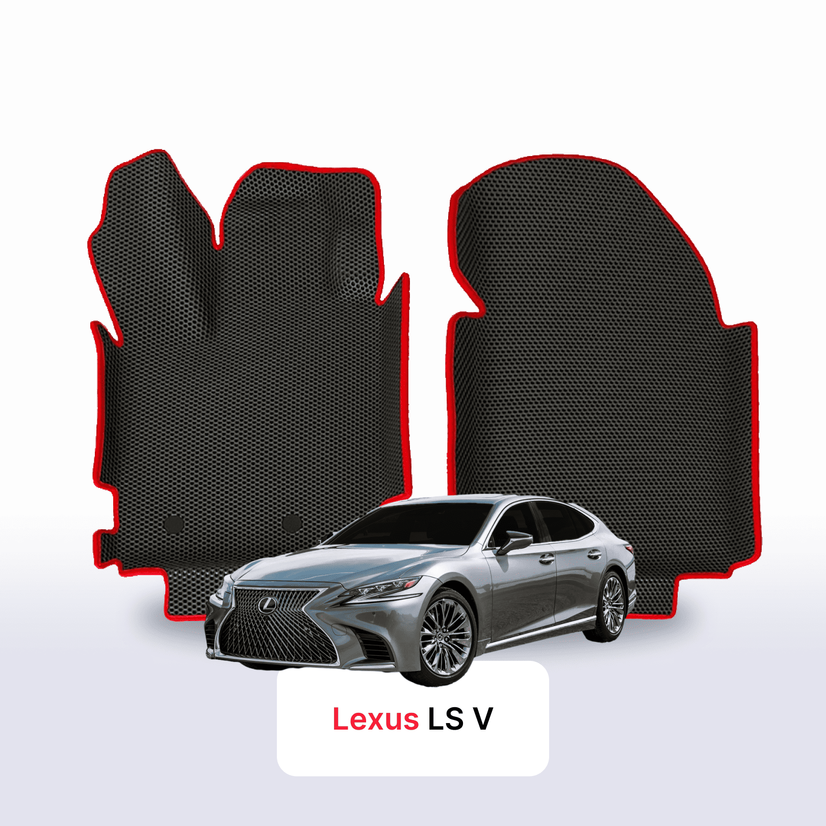 Car mats EVA for Lexus LS 5 gen 2017-2027 year SEDAN