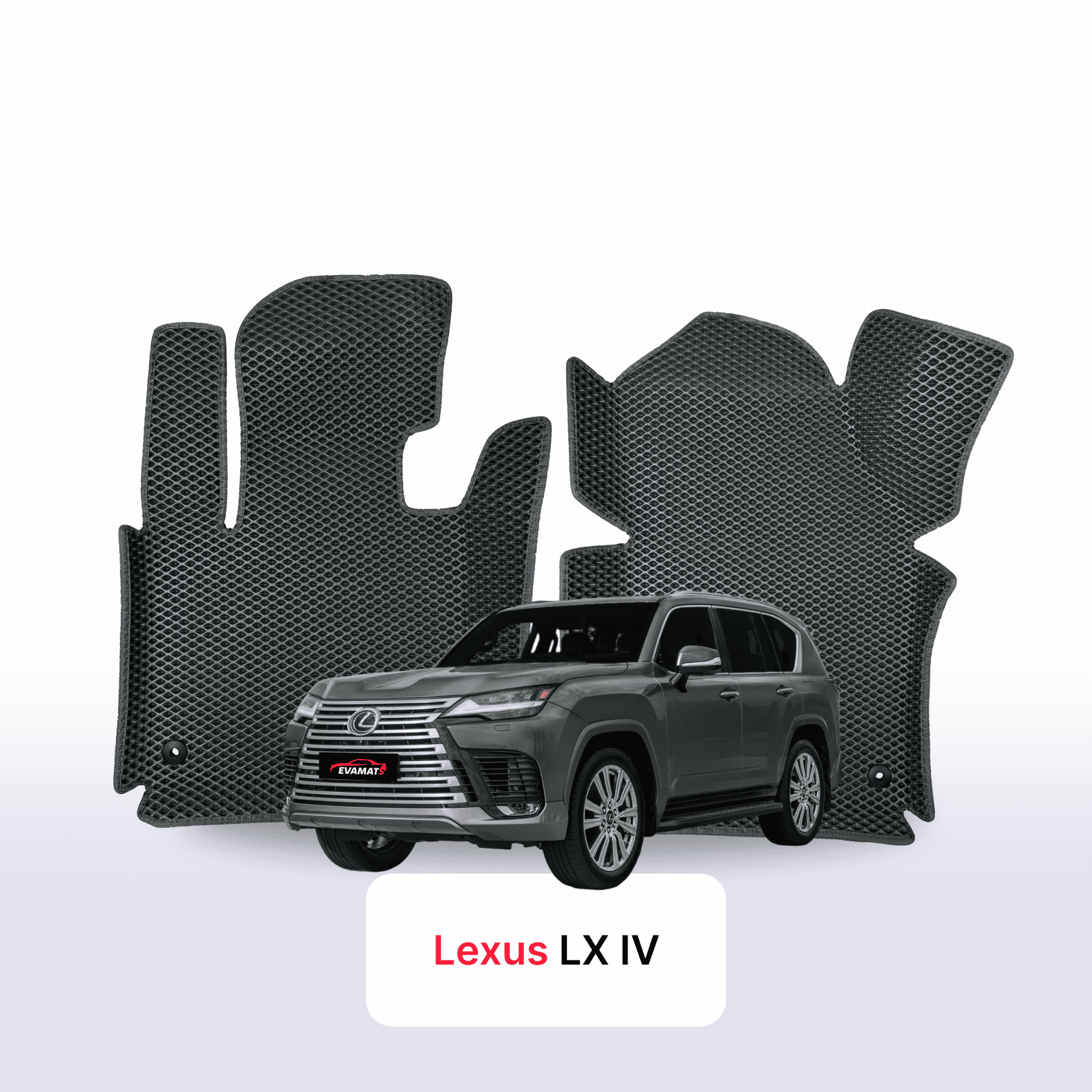 Car mats EVA for Lexus LX 4 gen 2021-2027 year SUV
