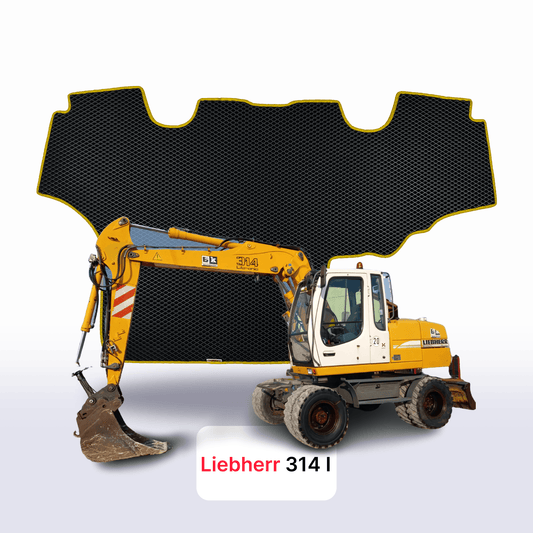 Tapis de voiture EVA pour Liebherr 314 1 gen 2007-2012 année DIGGER