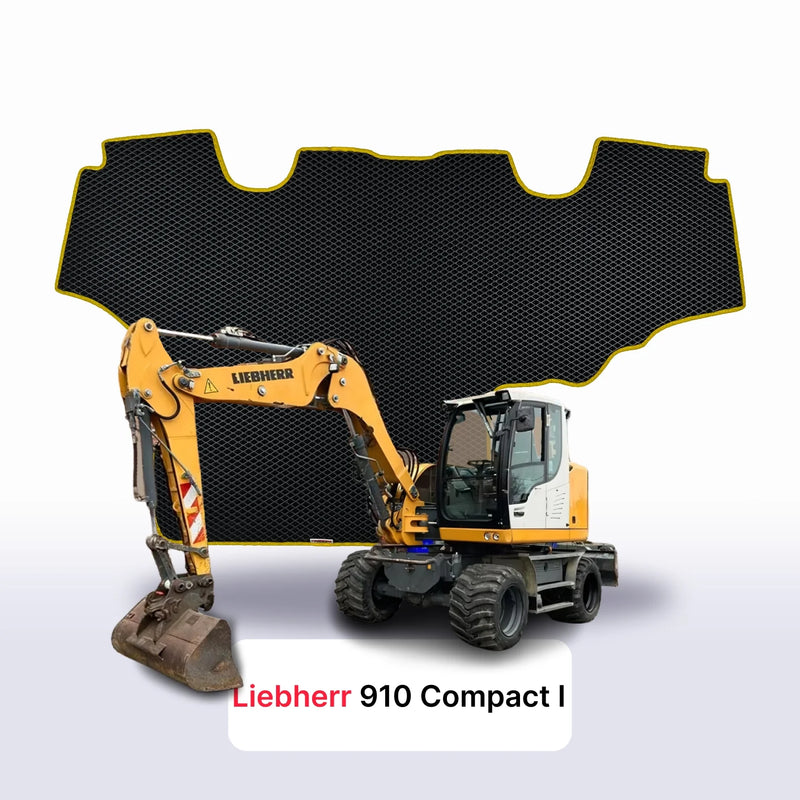 Car mats EVA for Liebherr 910 Compact 1 gen 2013-2027 year DIGGER