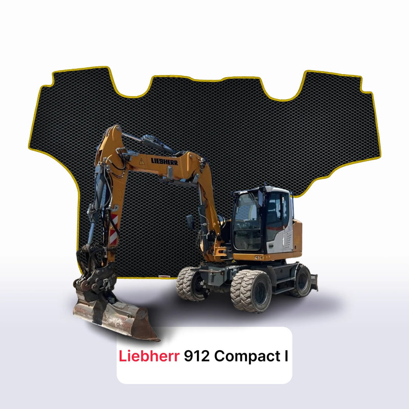 Car mats EVA for Liebherr 912 Compact 1 gen 2013-2027 year DIGGER