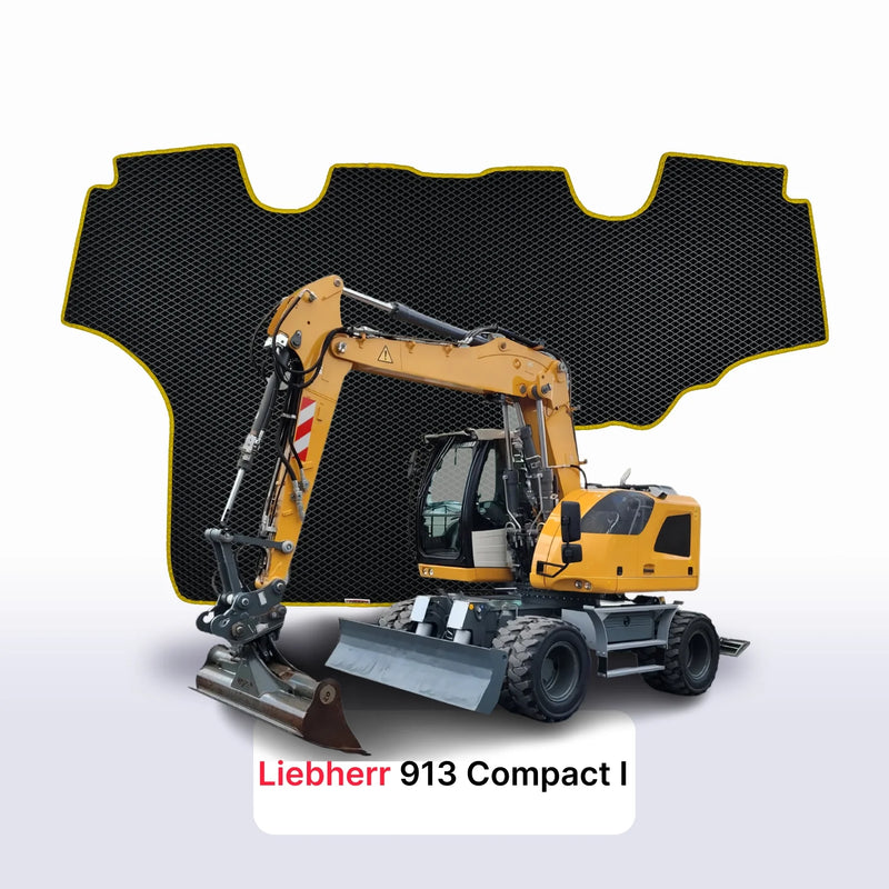 Car mats EVA for Liebherr 913 Compact 1 gen 2019-2027 year DIGGER