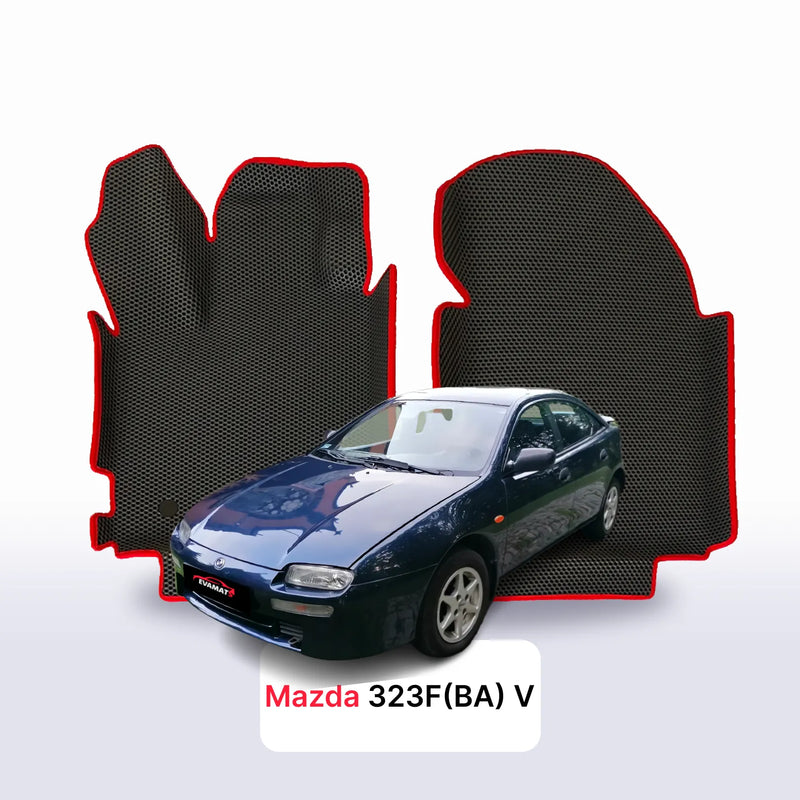 Car mats EVA for Mazda 323F BA 5 gen 1994-1998 year HATCHBACK/LIFTBACK