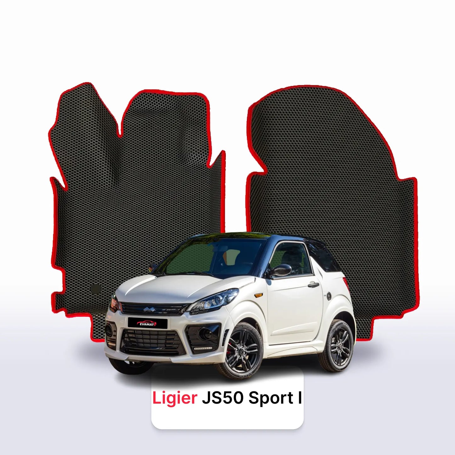 Car mats EVA for Ligier JS50 Sport 1 gen 2017-2024 year HATCHBACK 3 door