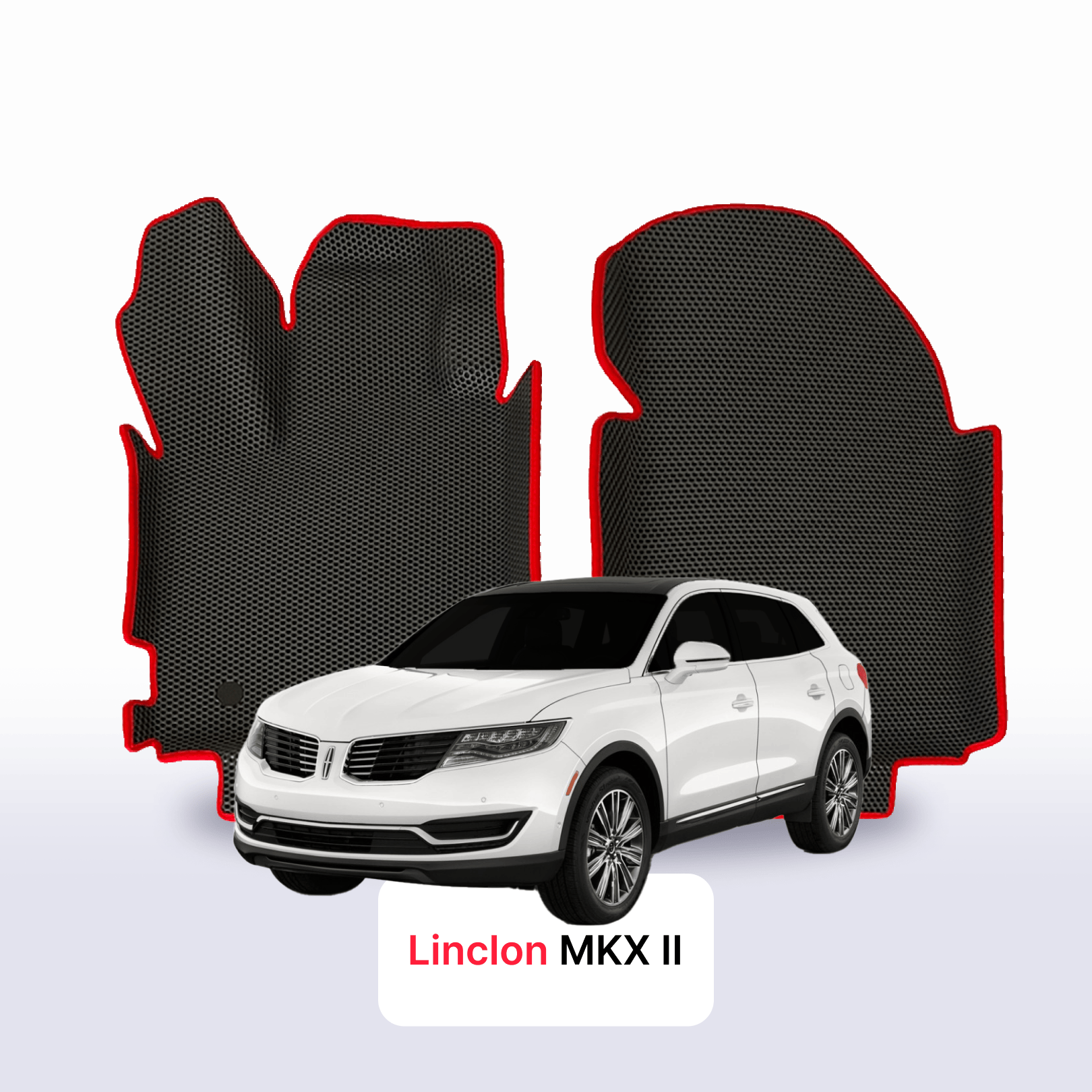 Car mats EVA for Lincoln MKX 2 gen 2015-2018 year SUV