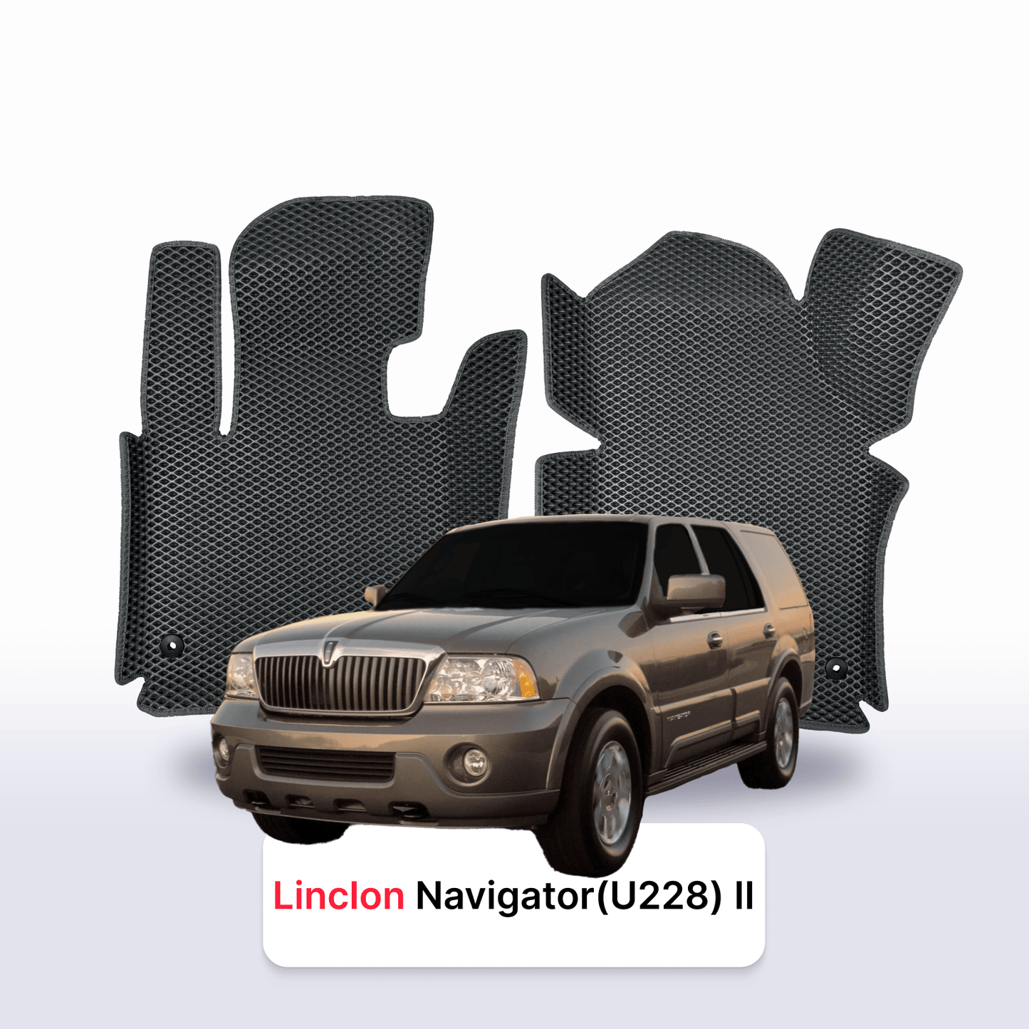 Car mats EVA for Lincoln Navigator(U228) 2 gen 2002-2006 year SUV
