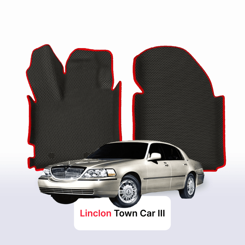 Car mats EVA for Lincoln Town Car 3 gen 1997-2011 year SEDAN
