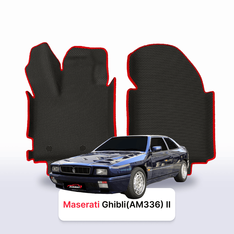 Car mats EVA for Maserati Ghibli(AM336) 2 gen 1992-1998 year COUPE