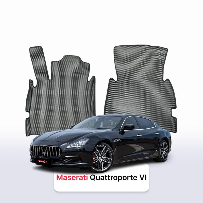 Car mats EVA for Maserati Quattroporte S Q4 6 gen 2012-2024 year SEDAN