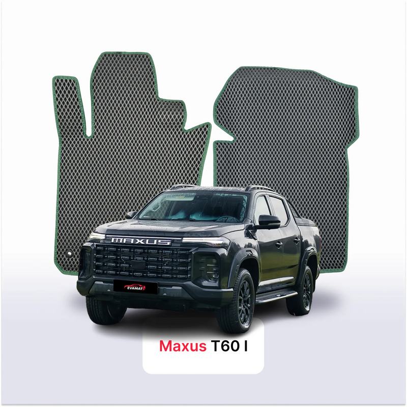 Car mats EVA for Maxus T60 1 gen 2016-2027 year Pick-Up  double cabin