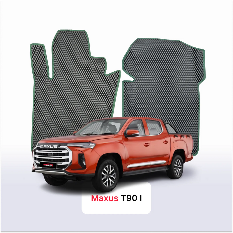 Car mats EVA for Maxus T90 1 gen 2021-2027 year Pick-Up  double cabin