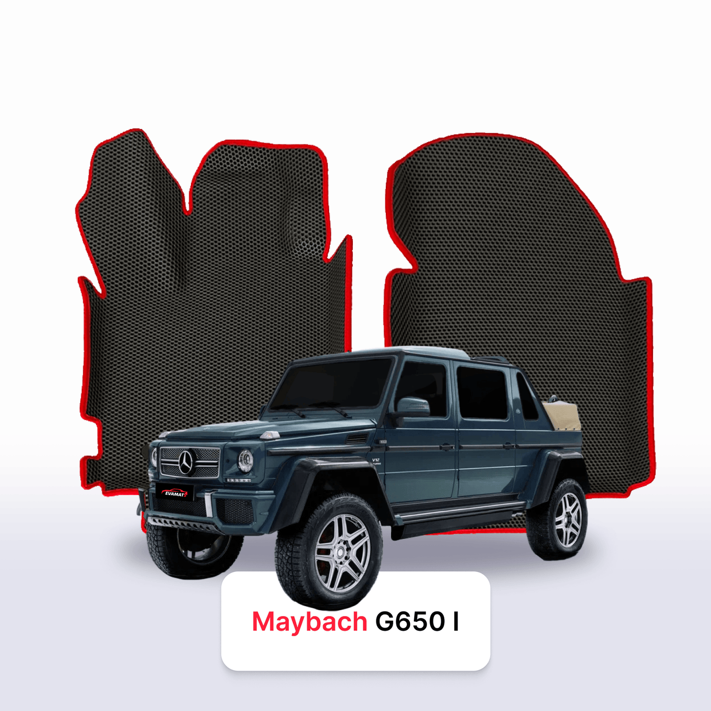 Car mats EVA for Maybach G650 1 gen 2017-2018 year SUV 4 seater
