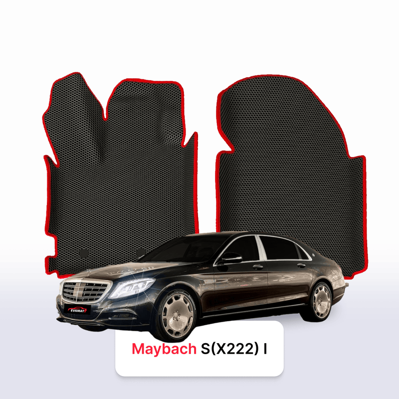 Car mats EVA for Maybach S(X222) 1 gen 2014-2021 year SEDAN 4 seater
