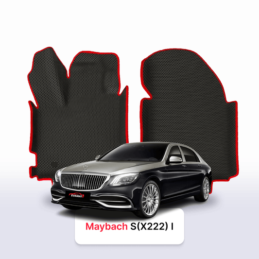 Car mats EVA for Maybach S(X222) 1 gen 2014-2021 year SEDAN 5 seater