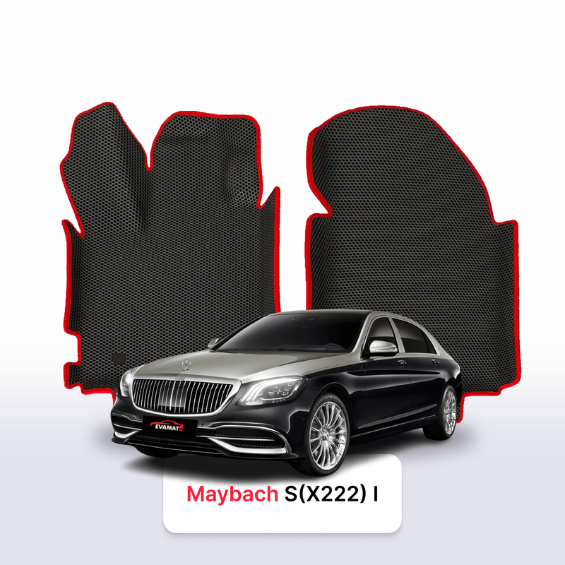 Car mats EVA for Maybach S(X222) 1 gen 2014-2021 year SEDAN 5 seater