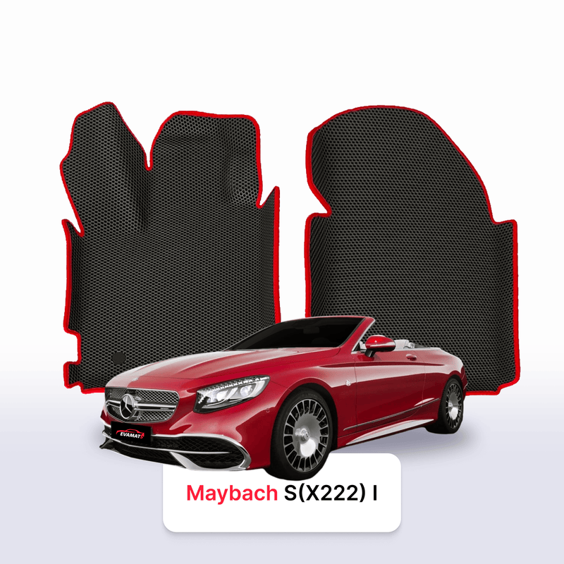 Car mats EVA for Maybach S(X222) 1 gen 2017-2021 year CABRIO