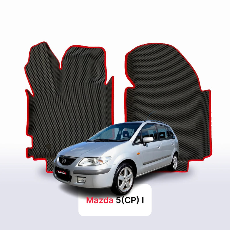 Car mats EVA for Mazda 5(CP) 1 gen 1999-2005 year MINIVAN