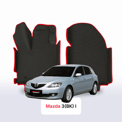Car mats EVA for Mazda 3(BK) 1 gen 2003-2009 year HATCHBACK 5 door