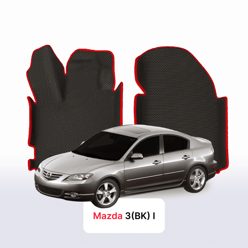 Car mats EVA for Mazda 3(BK) 1 gen 2003-2009 year SEDAN