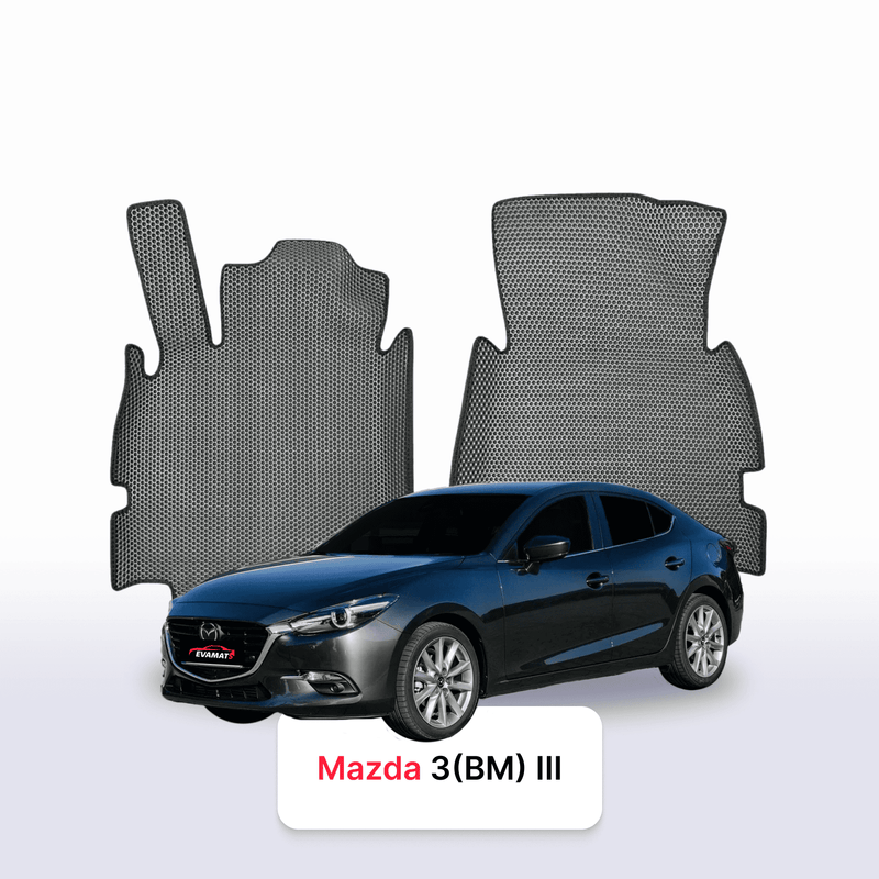 Car mats EVA for Mazda 3(BM) 3 gen 2013-2019 year SEDAN