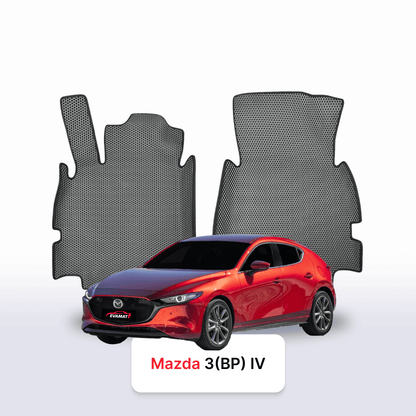 Car mats EVA for Mazda 3(BP) 4 gen 2019-2028 year HATCHBACK 5 door