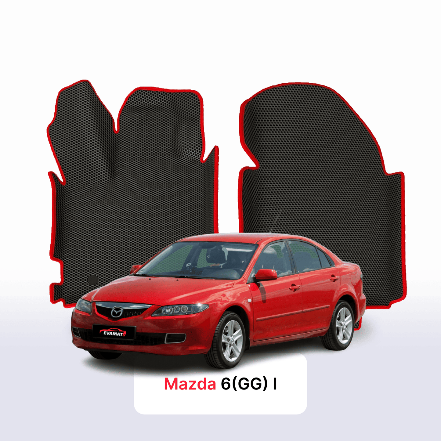 Car mats EVA for Mazda 6(GG) 1 gen 2002-2008 year LIFTBACK