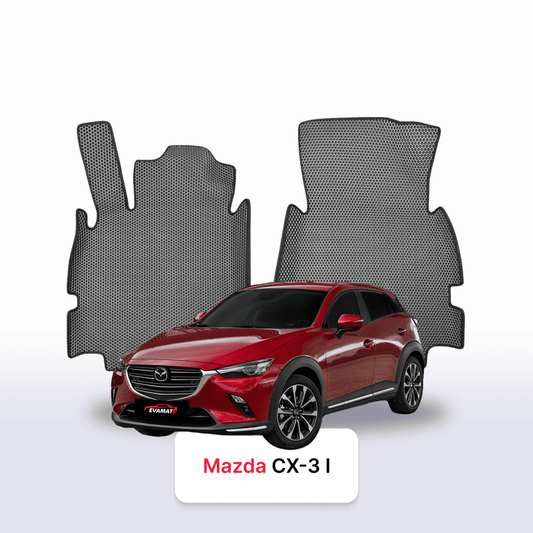 Car mats EVA for Mazda CX-3 1 gen 2014-2025 year SUV