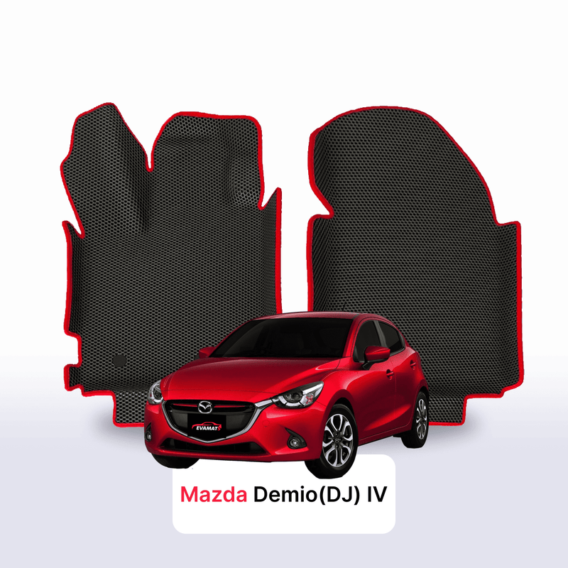 Car mats EVA for Mazda Demio(DJ) 4 gen 2014-2019 year HATCHBACK 5 door