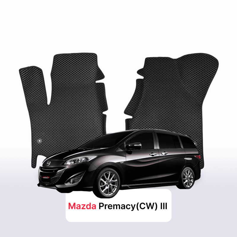 Car mats EVA for Mazda Premacy(CW) 3 gen 2010-2017 year MINIVAN