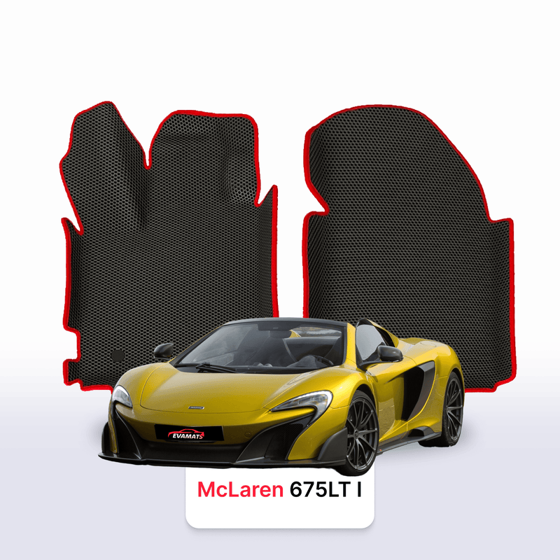 Car mats EVA for McLaren 675LT 1 gen 2015-2017 year CABRIO