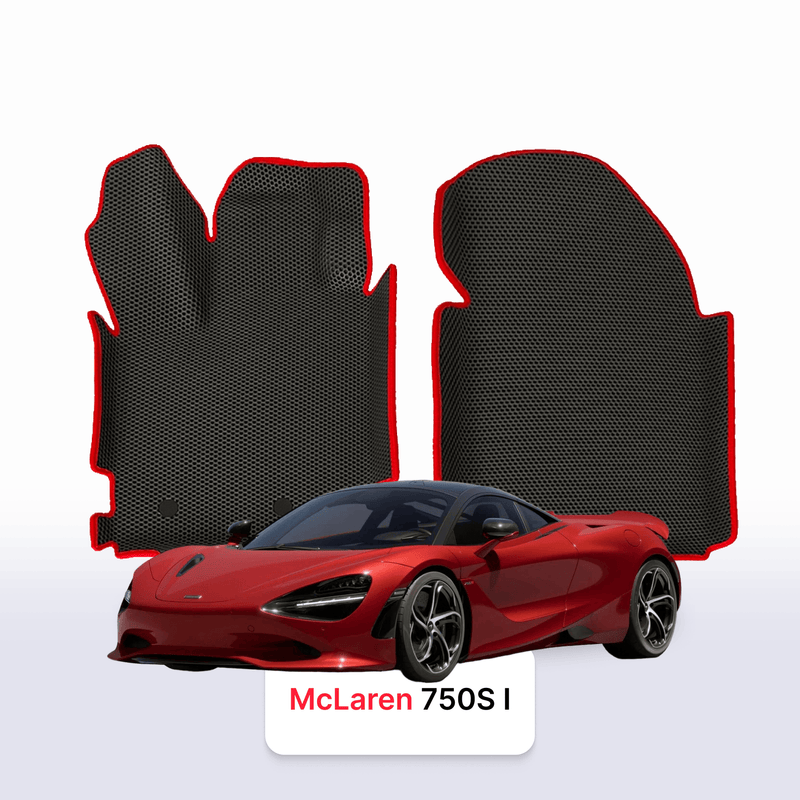 Car mats EVA for McLaren 750S 1 gen 2023-2024 year Coupe