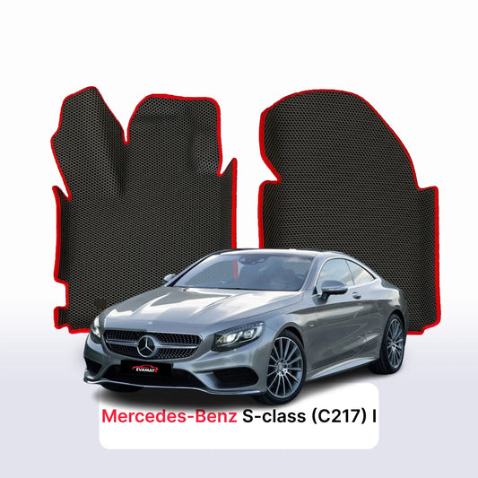Car mats EVA for Mercedes-Benz S-klasa (C217) 1 gen 2014-2021 year COUPE