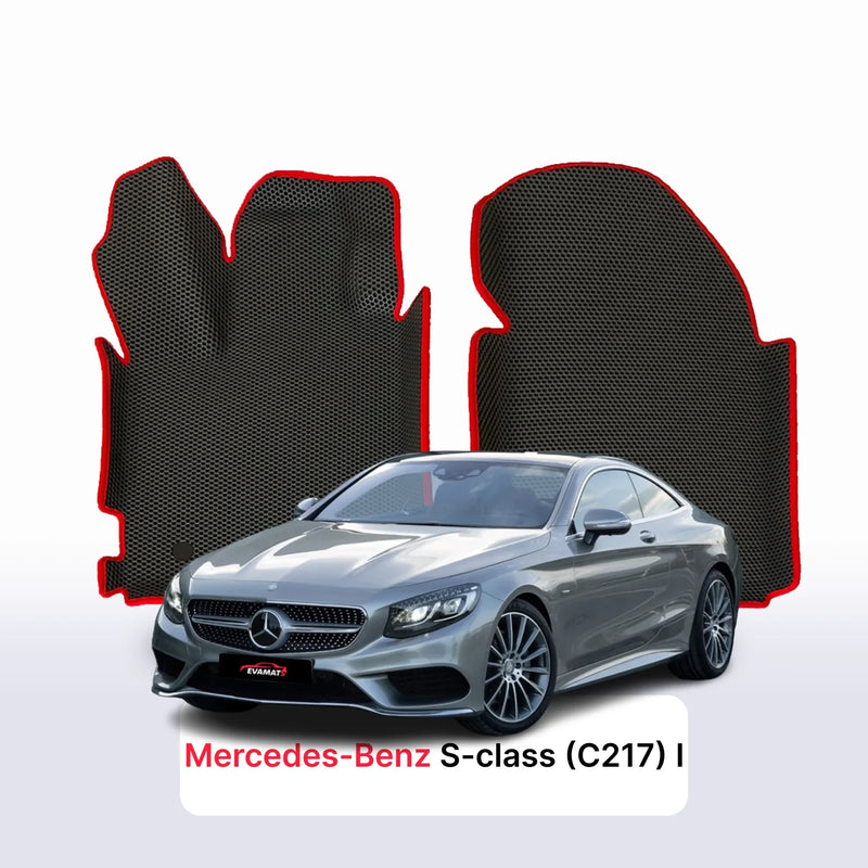 Car mats EVA for Mercedes-Benz S-klasa (C217) 1 gen 2014-2021 year COUPE