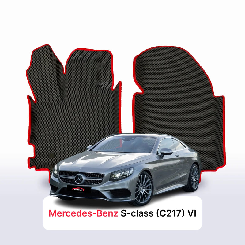 Car mats EVA for Mercedes-Benz S-klasa 6 gen (C217) 2014-2020 year COUPE
