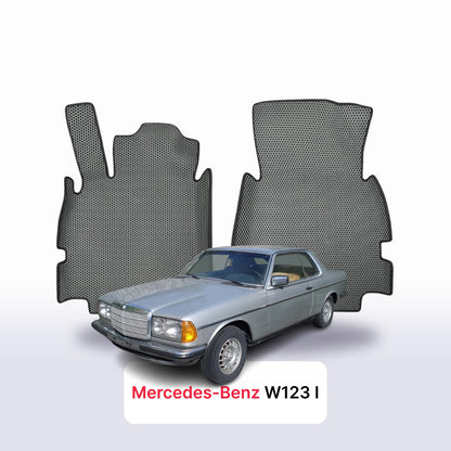 Car mats EVA for Mercedes-Benz W123 1 gen 1975-1986 year COUPE