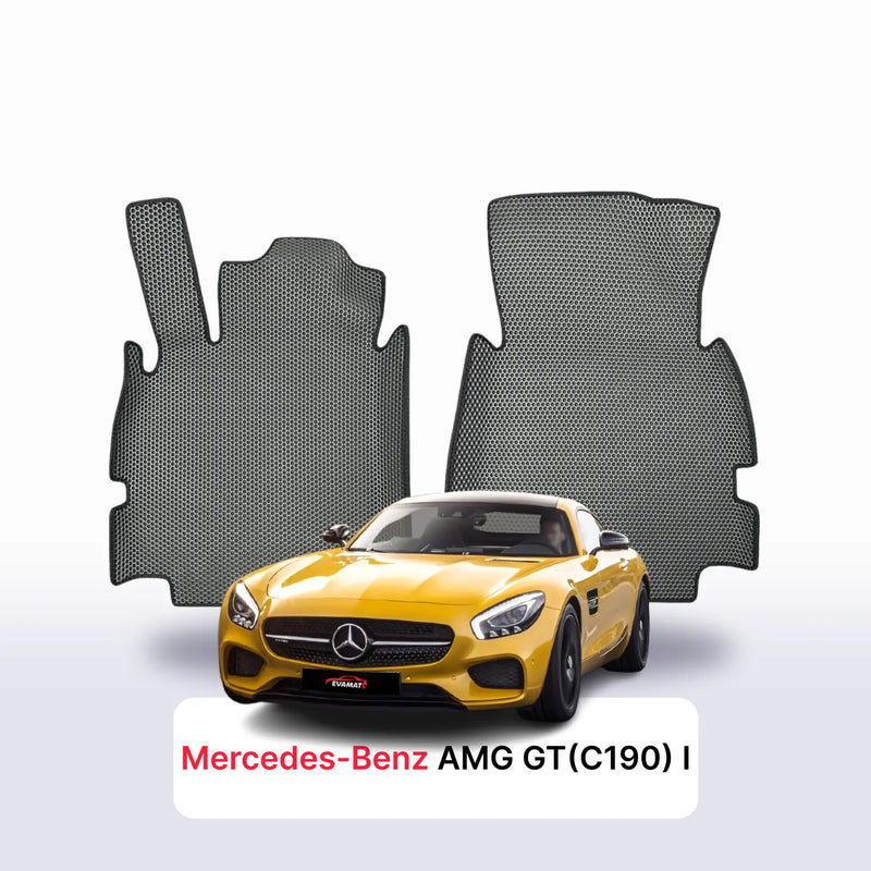 Car mats EVA for Mercedes-Benz AMG GT 1 gen (C190) 2014-2023 year COUPE