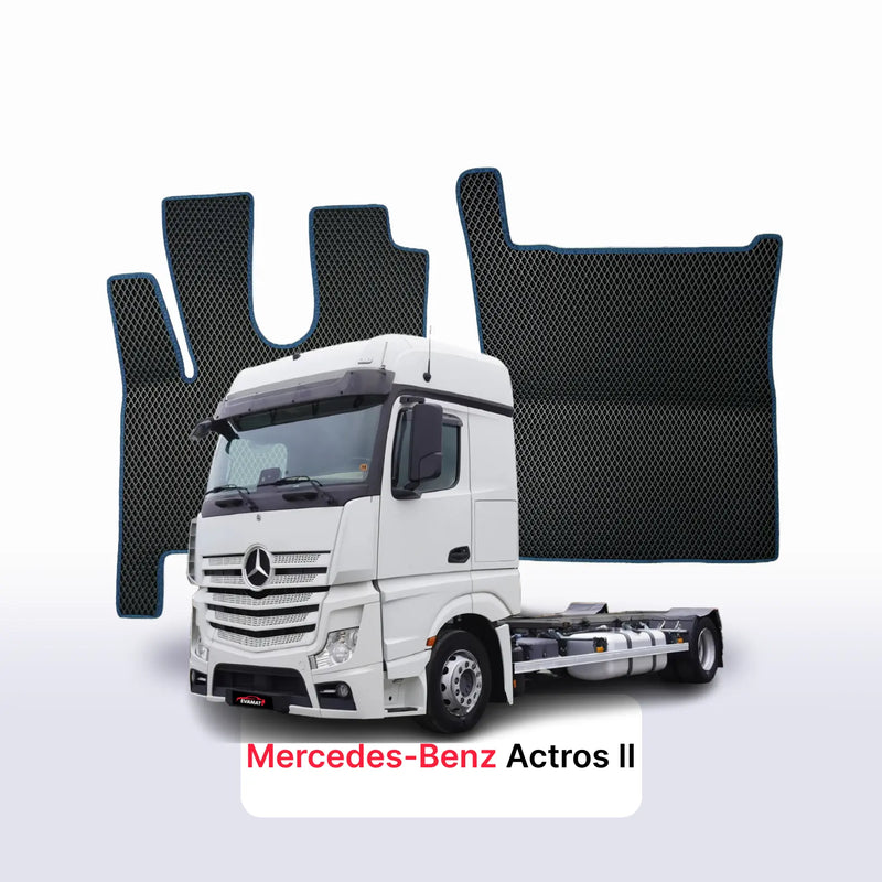 Car mats EVA for Mercedes-Benz Actros 2 gen 2008-2020 year TRUCK