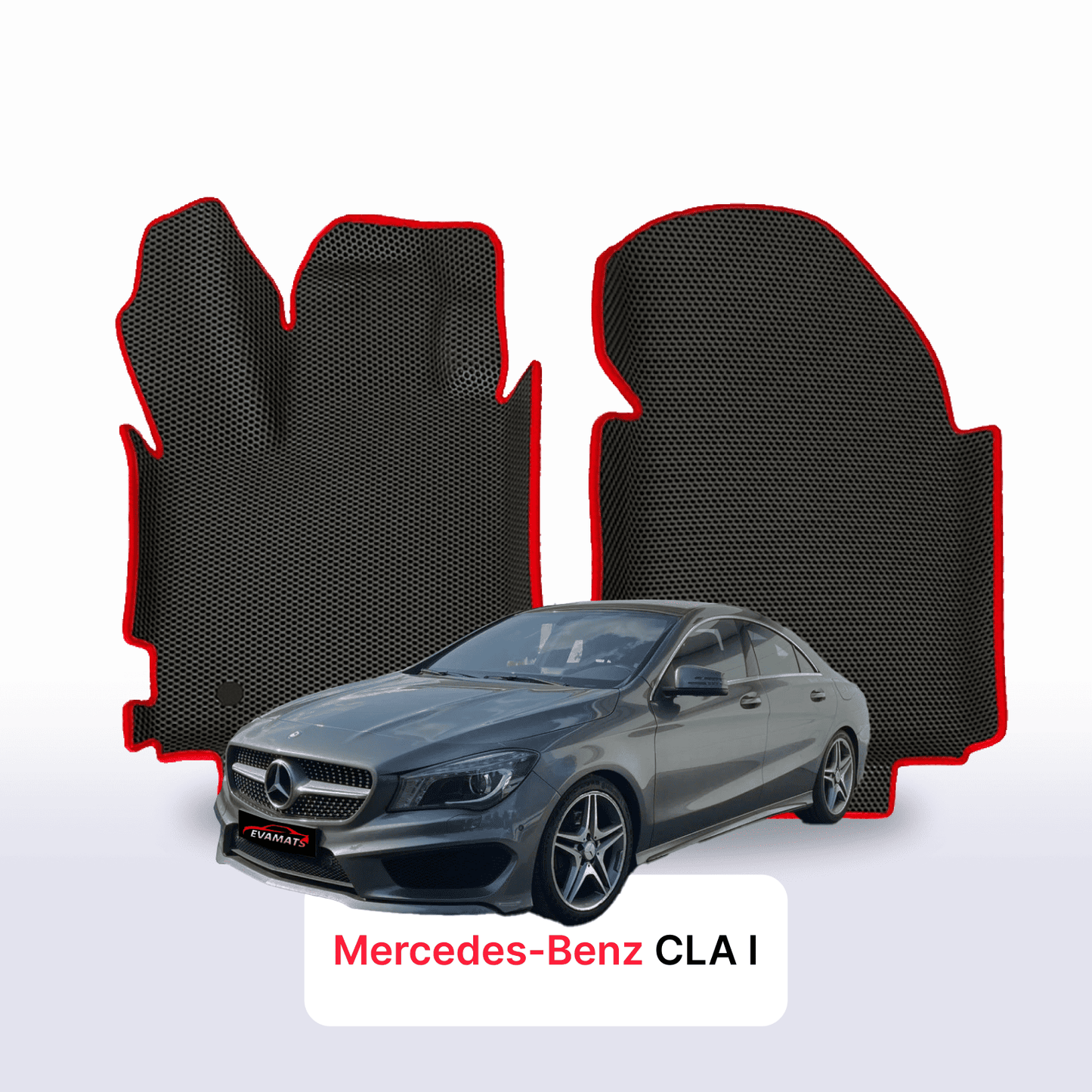 Car mats EVA for Mercedes-Benz CLA 1 gen (C117) 2013-2019 year SEDAN