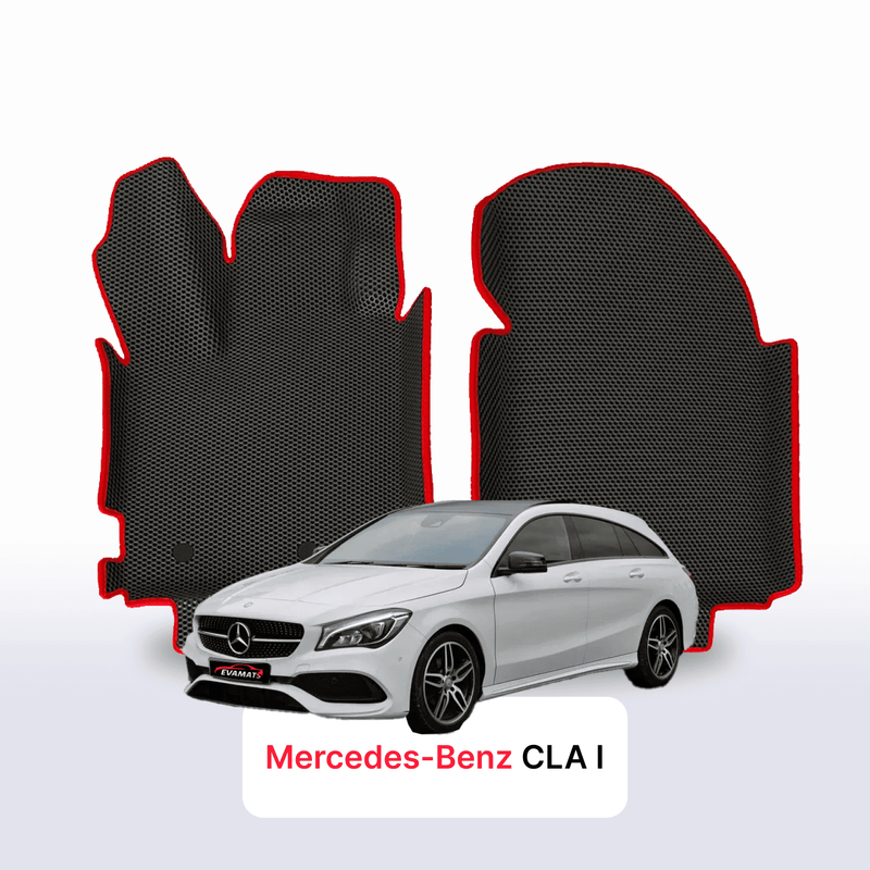 Car mats EVA for Mercedes-Benz CLA 1 gen (X117) shooting brake 2013-2019 year STATION WAGON