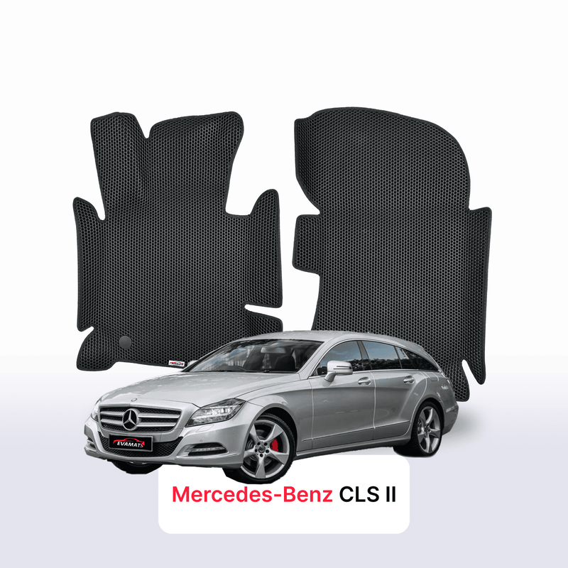 Car mats EVA for Mercedes-Benz CLS 2 gen (X218) 2010-2018 year STATION WAGON