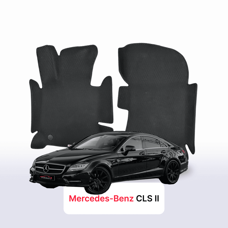 Car mats EVA for Mercedes-Benz CLS 2 gen (C218) 2010-2018 year SEDAN