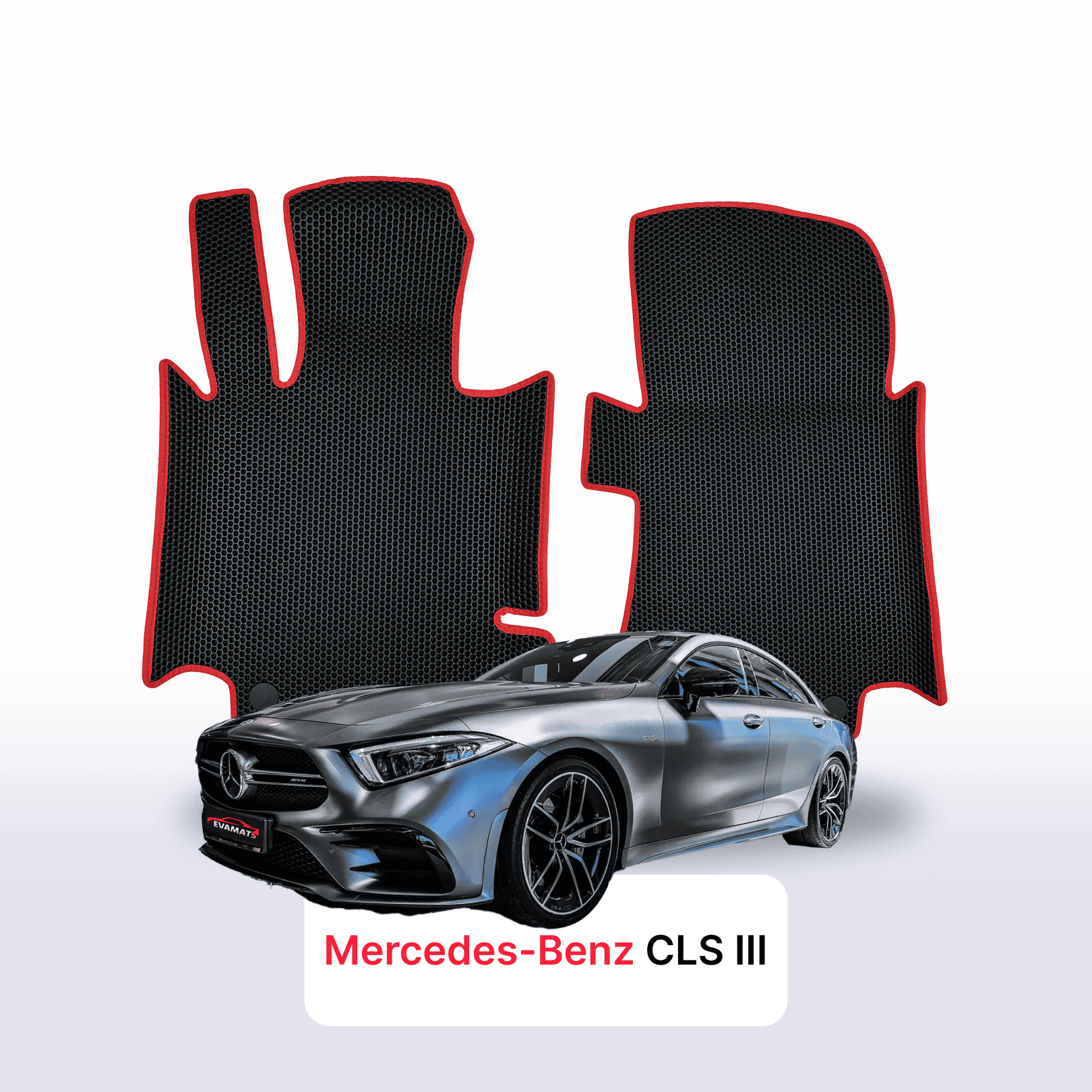 Car mats EVA for Mercedes-Benz CLS 53 AMG 3 gen (C257) 2018-2023 year SEDAN