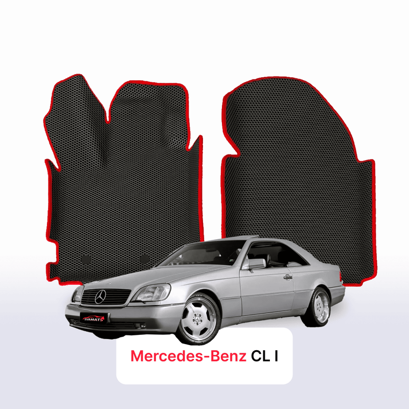 Car mats EVA for Mercedes-Benz CL 1 gen (W140) 1992-1998 year COUPE