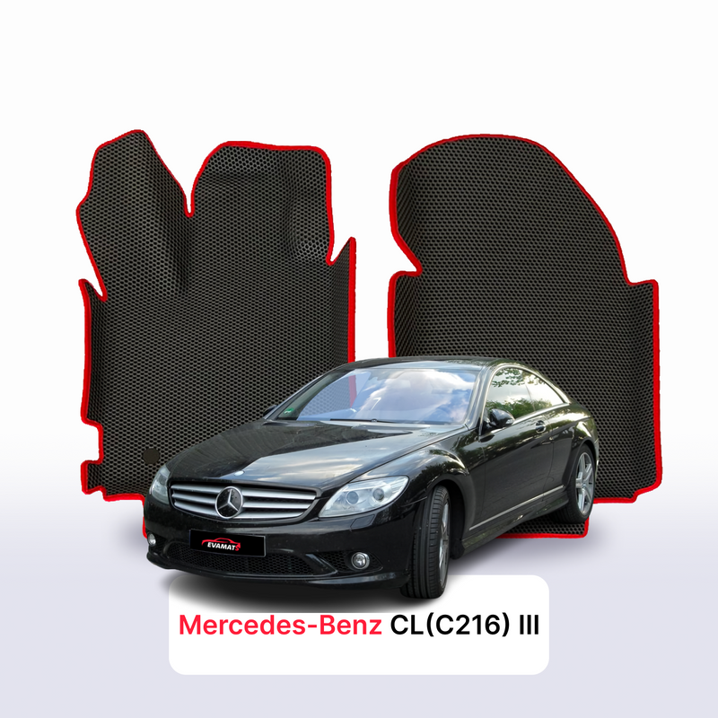Car mats EVA for Mercedes-Benz CL(C216) 3 gen 2006-2014 year COUPE
