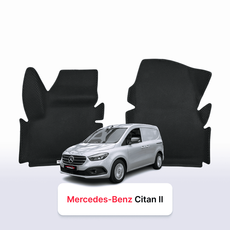 Car mats EVA for Mercedes-Benz Citan 2 gen 2021-2026 year VAN